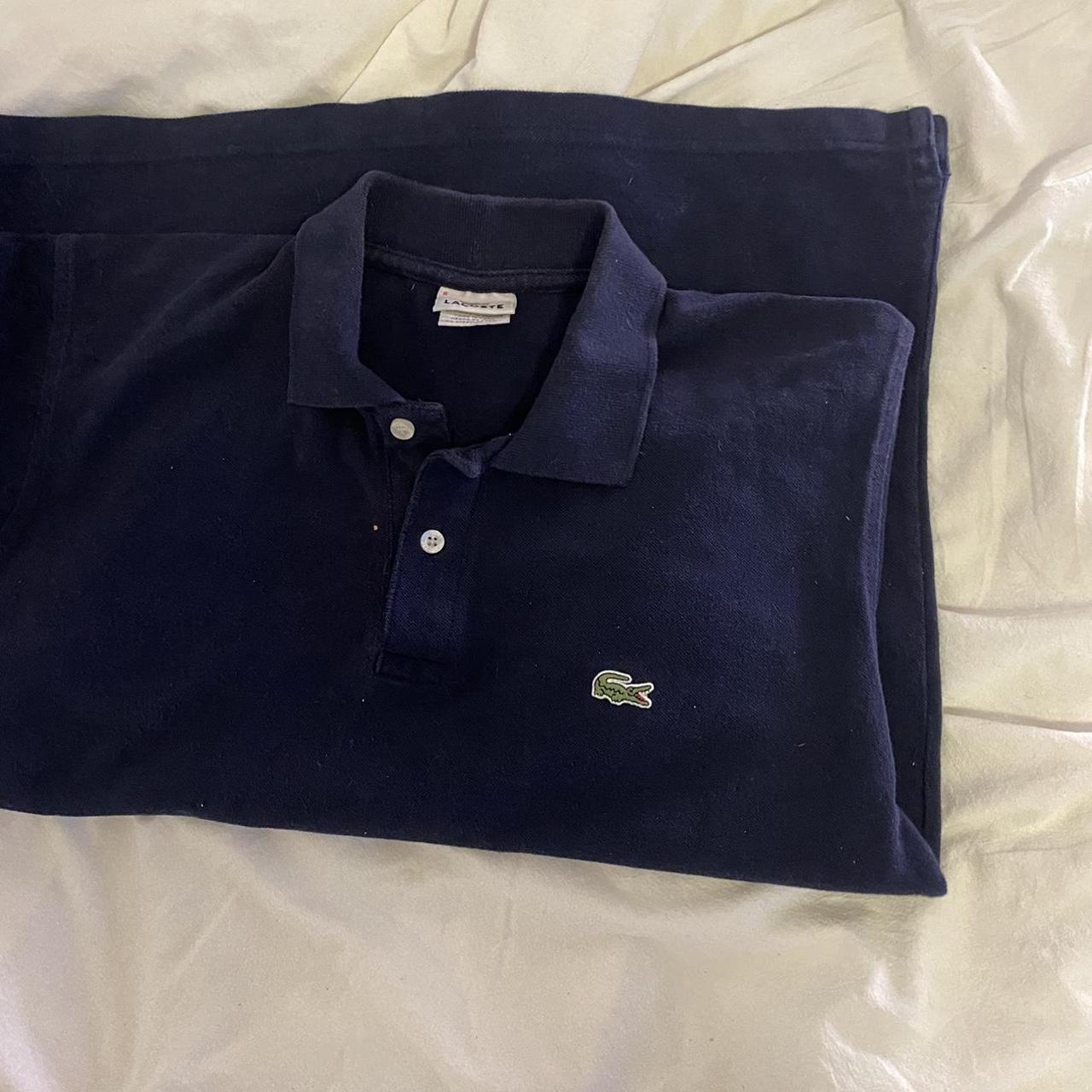 Lacoste Polo Shirt 2 button collared shirt Depop