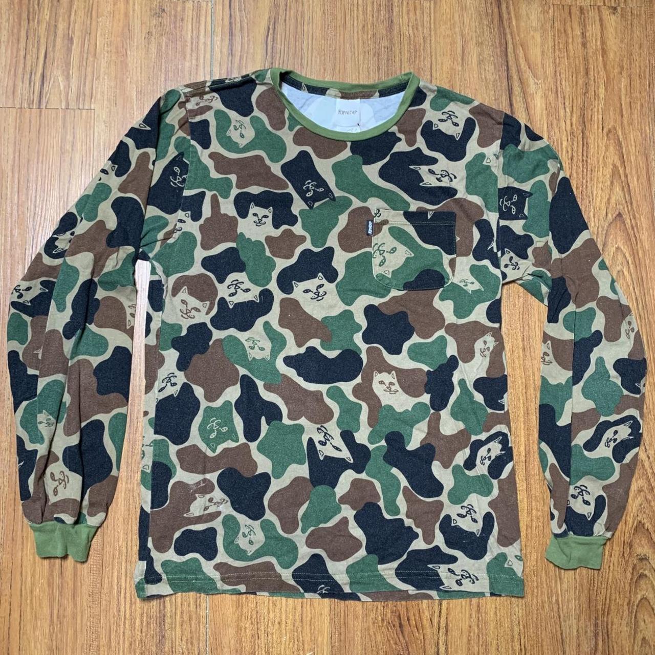 ripndip camo shirt