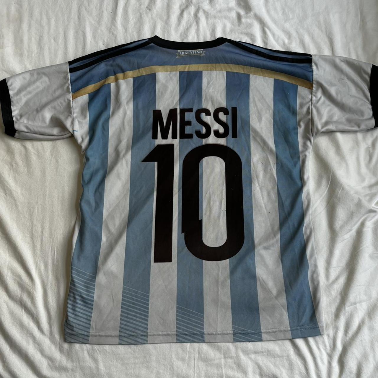 Lionel Messi soccer jersey Argentina national team... - Depop