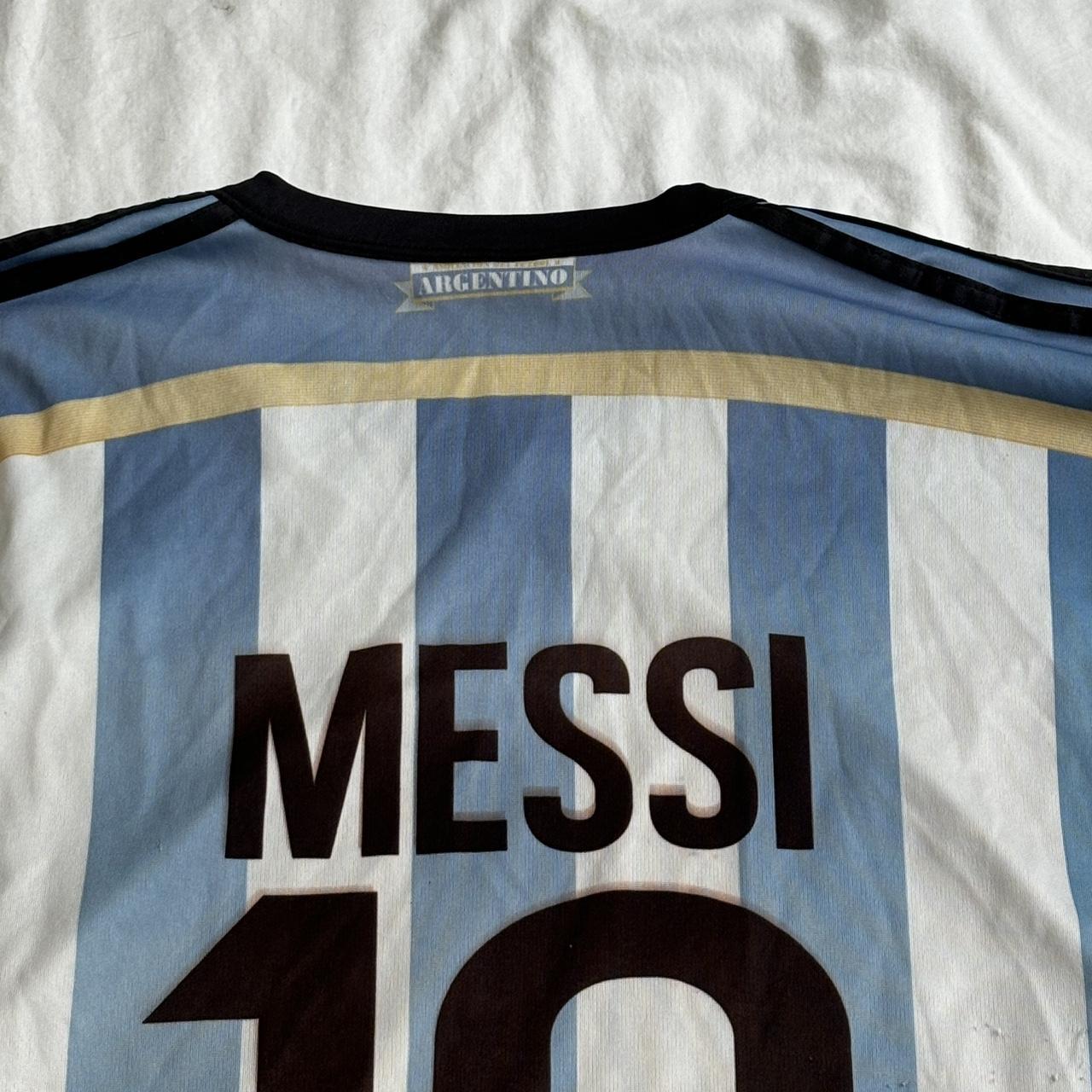 Lionel Messi soccer jersey Argentina national team... - Depop