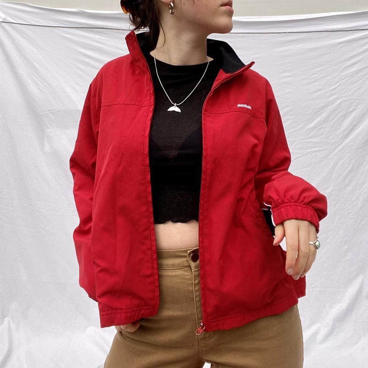 Reebok jacket womens red new arrivals