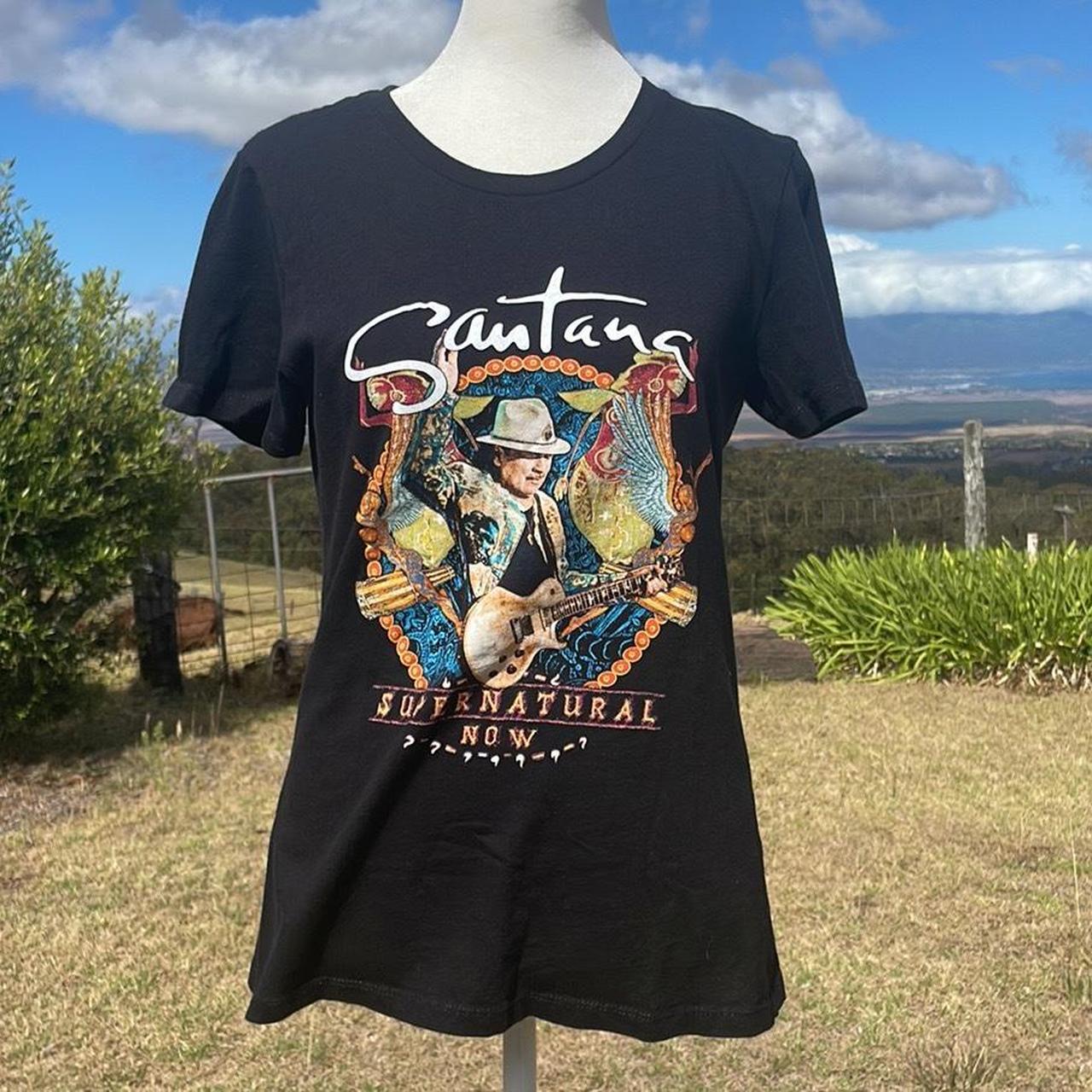 santana 2019 tour t shirts