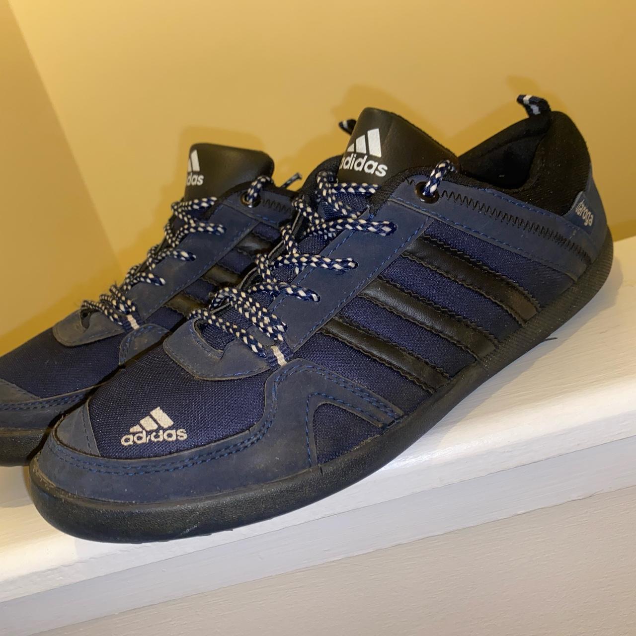 Adidas Daroga marathon shoes Used with slight signs... - Depop
