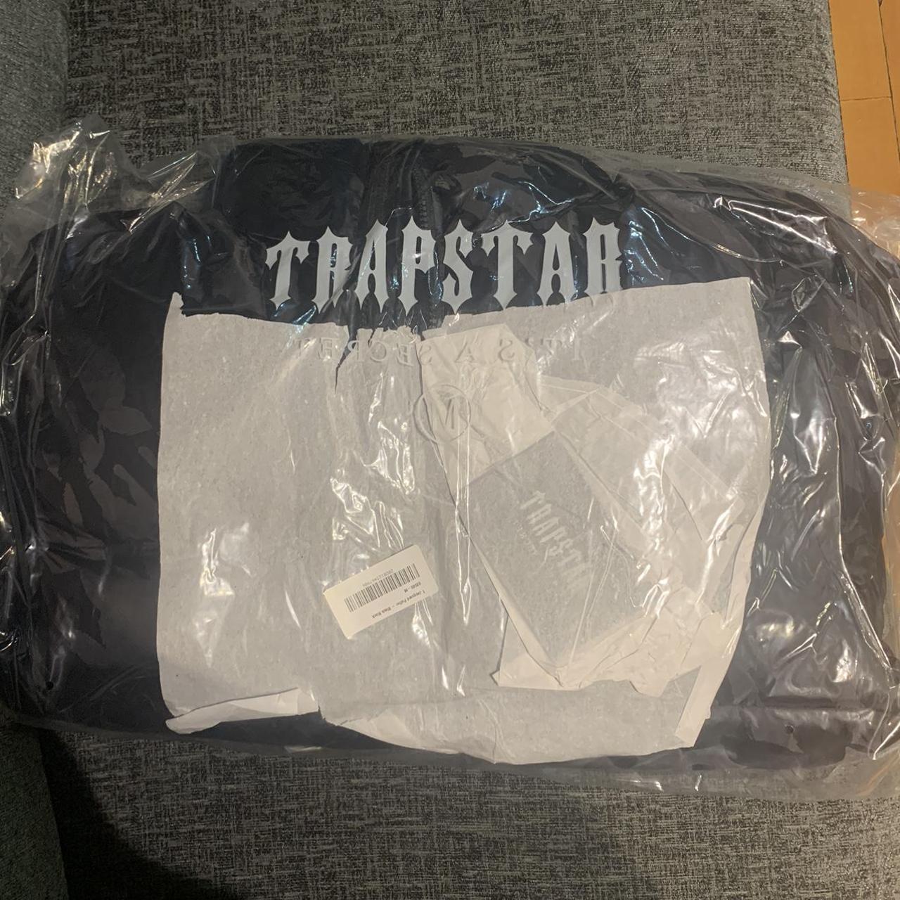 Trapstar Jacquard puffer jacket on hand. Tags and... Depop