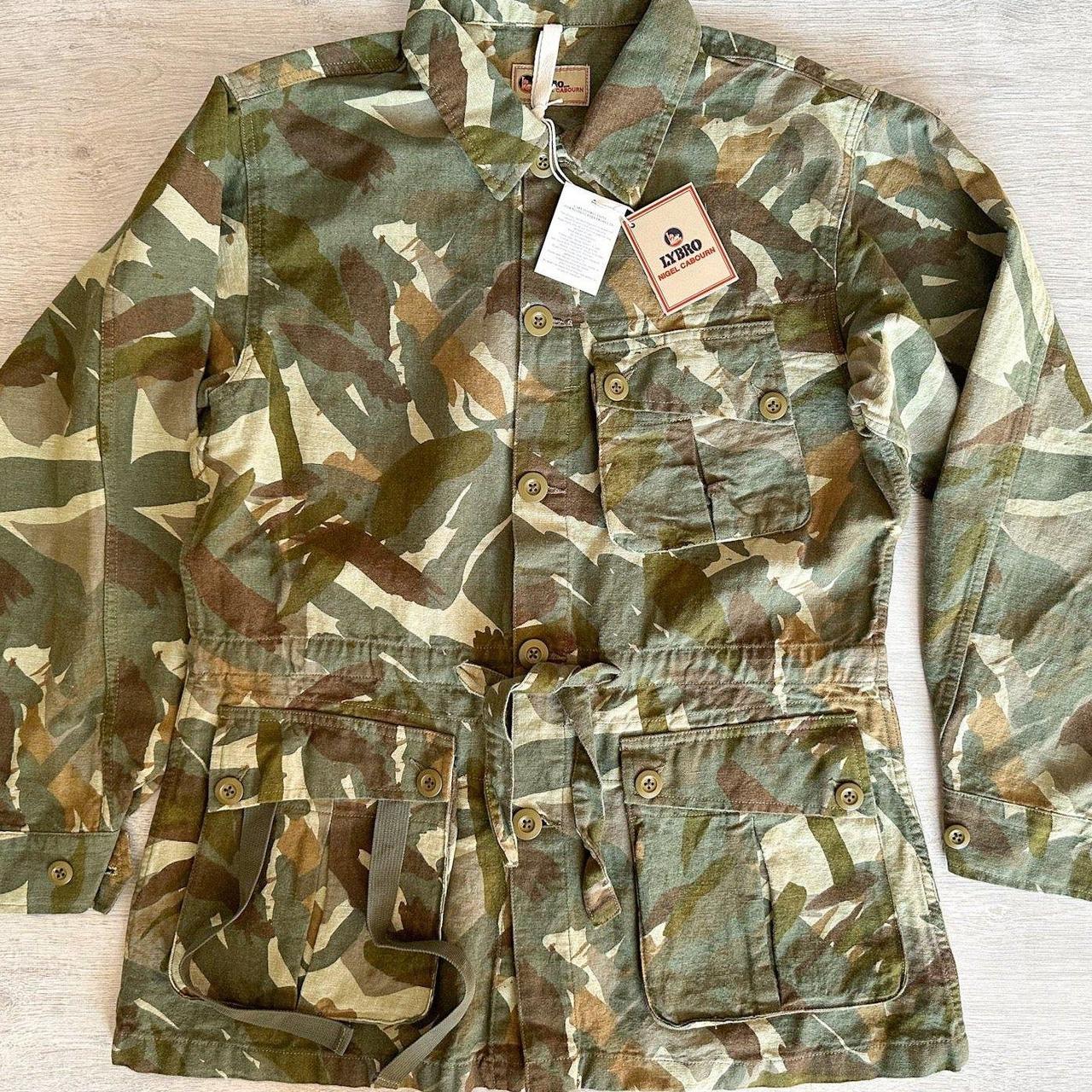 Nigel Cabourn Camo Bush Jacket Cotton... - Depop