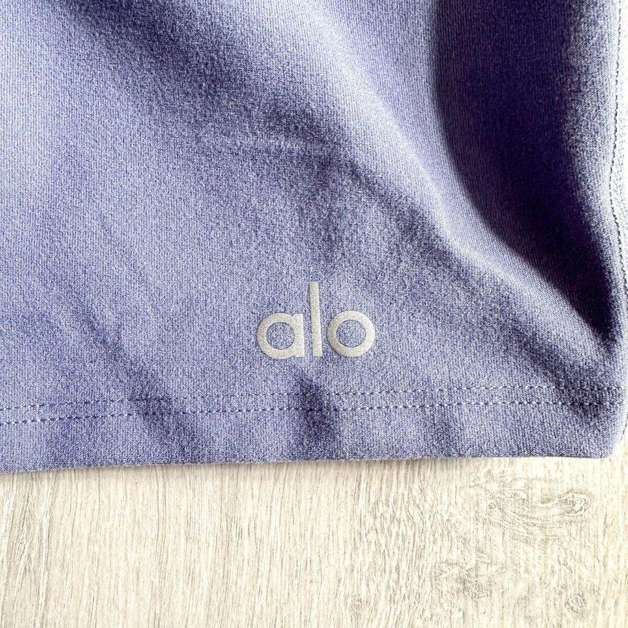 ALO YOGA Blue Unitard Suns Out Alosoft Romper | Depop