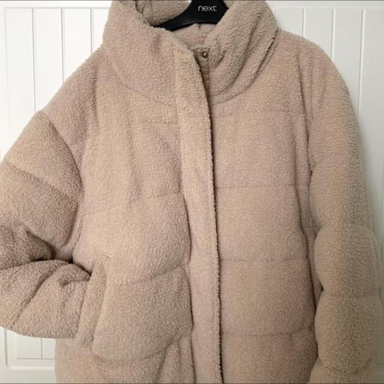 Primark Women's Cream Coat Depop