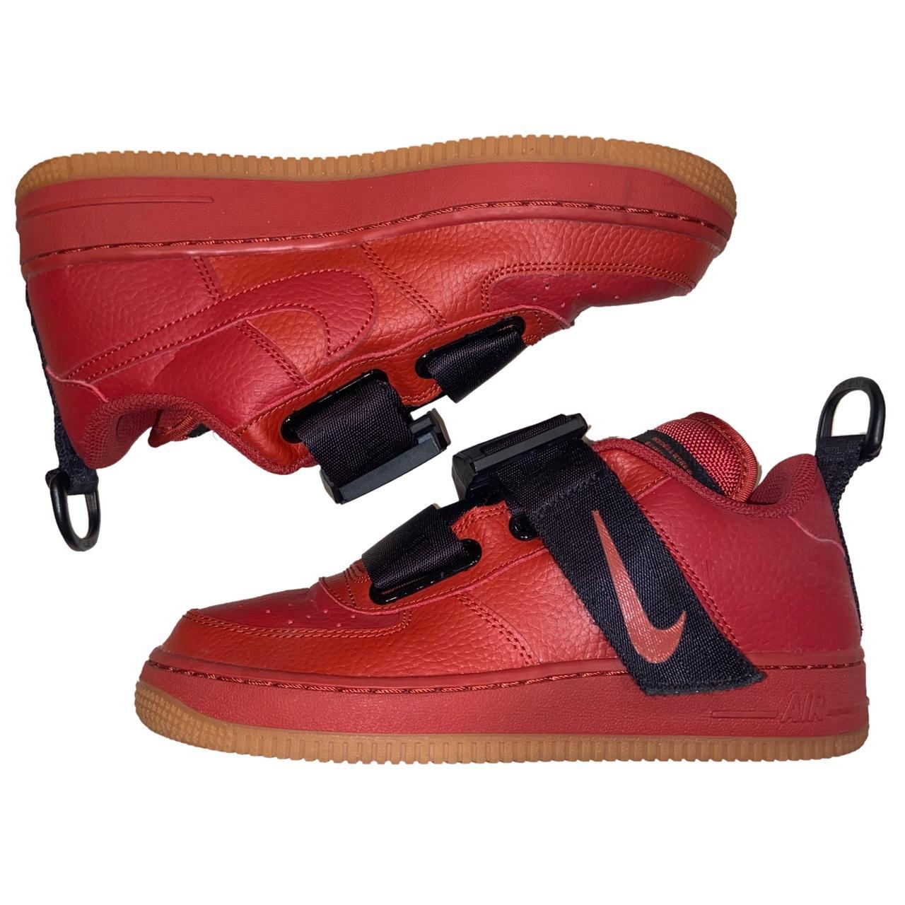 nike air force 1 mid utility red