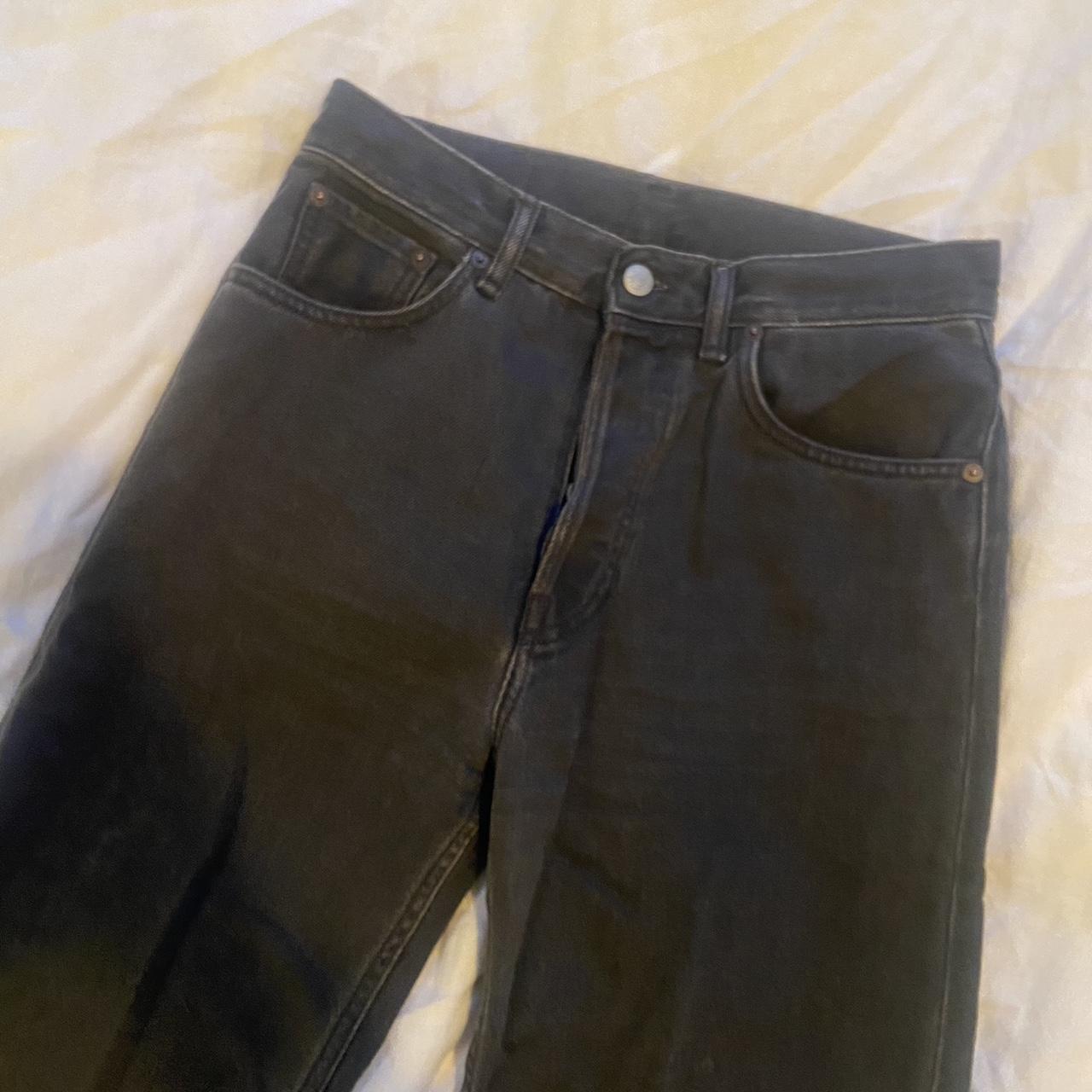 Acne studios wide leg jeans size 25 - Depop