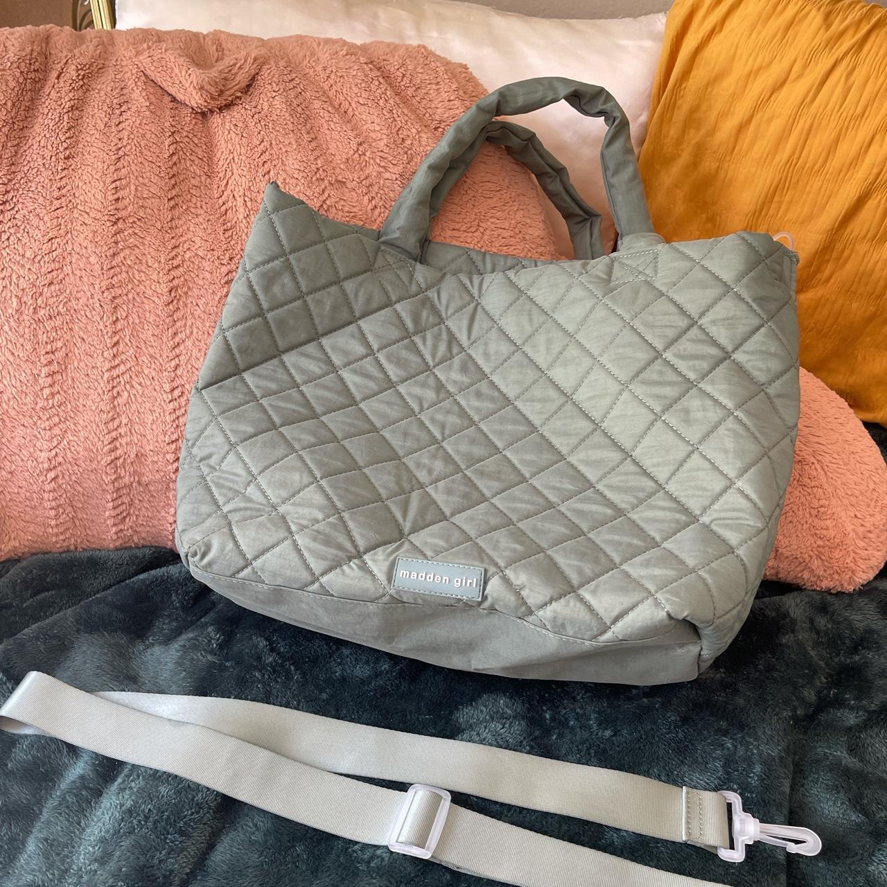 Sage green Madden Girl bag This quilted bag is so - Depop