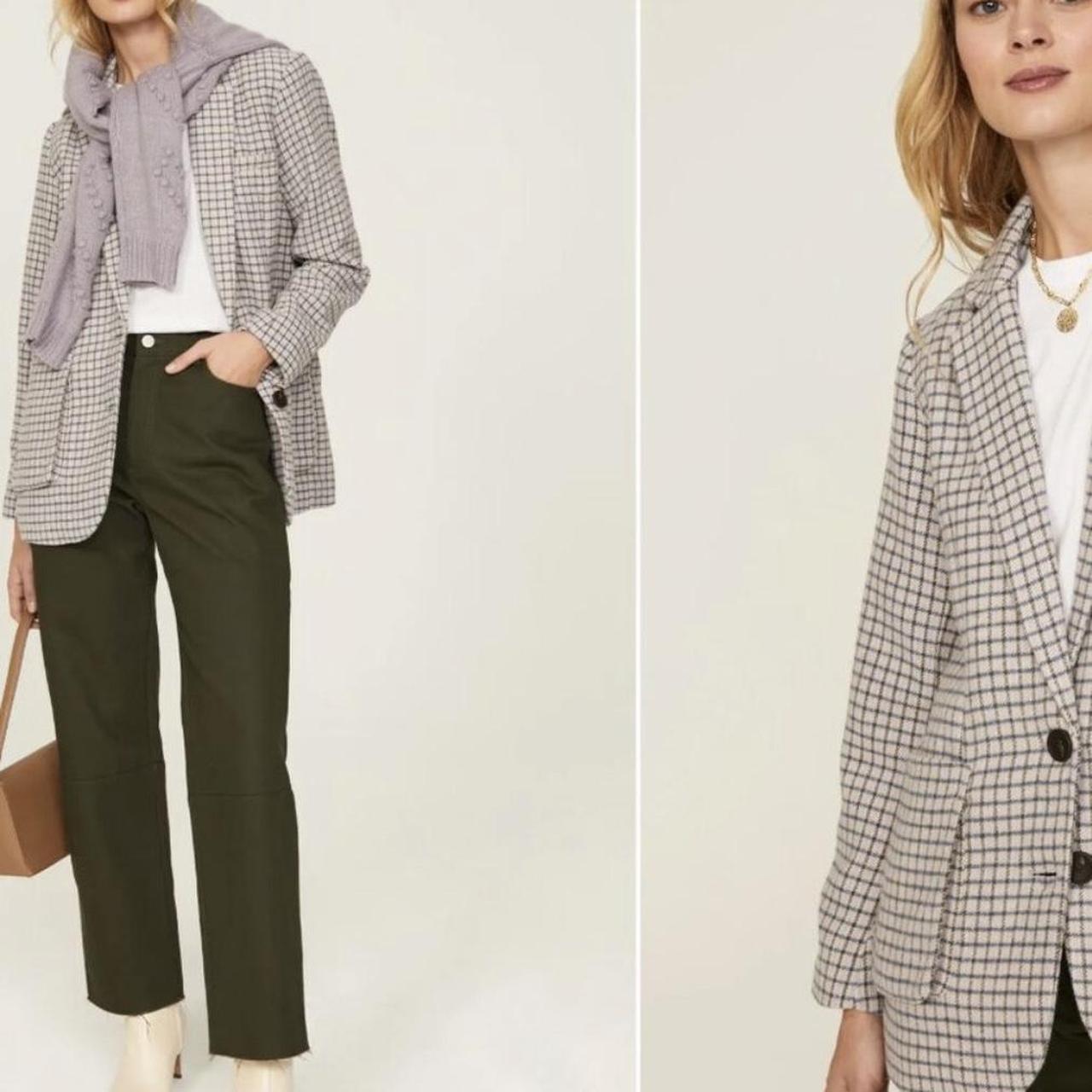 Rails Women's Blazer Jacket - Multi/White - XS – … - image 1