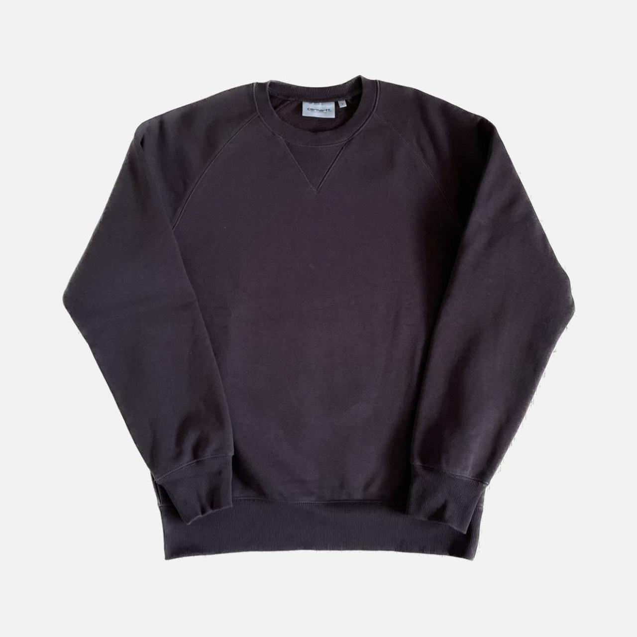 Carhartt WIP Men's Brown Sweatshirt Depop