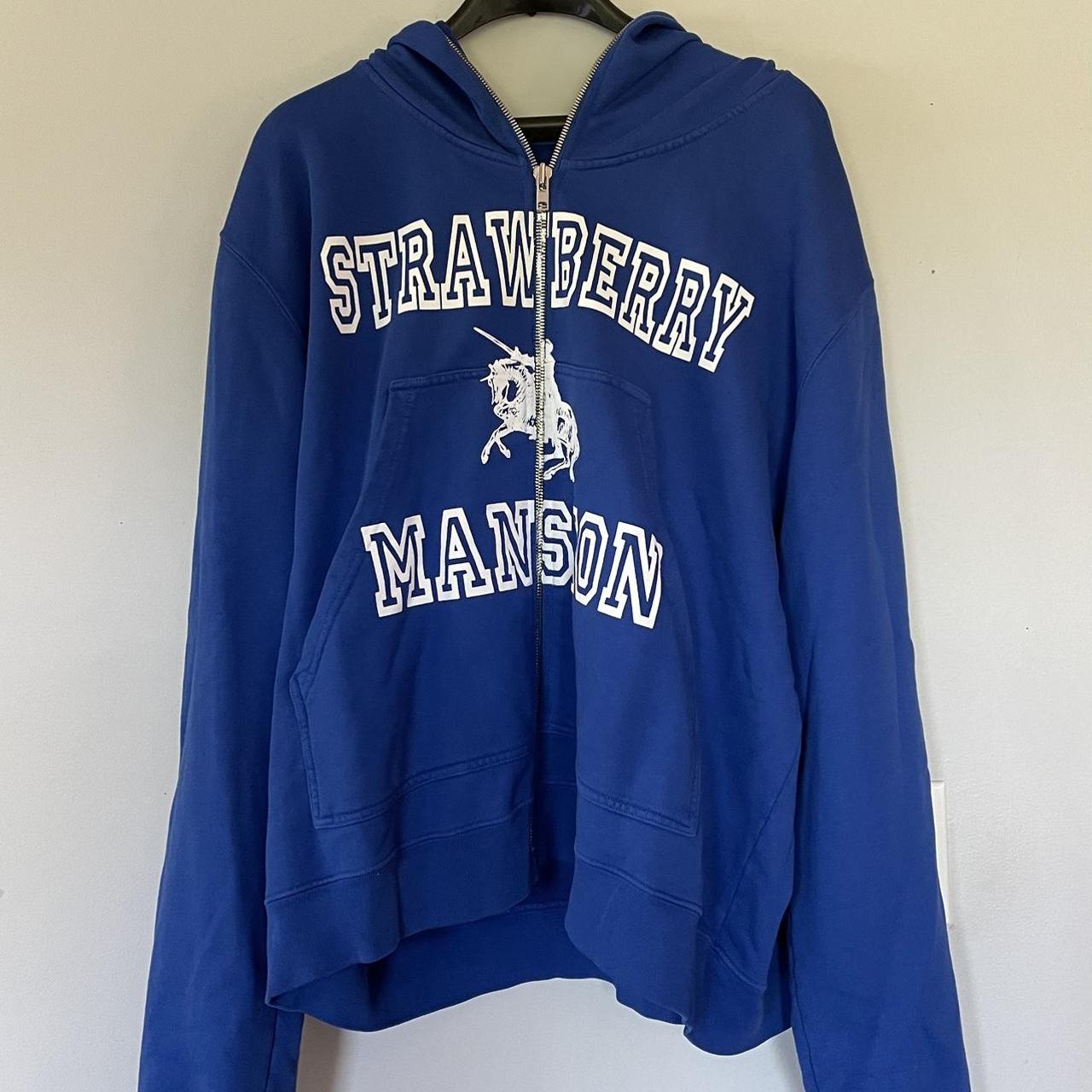 Strawberry Mansion Unwanted Blue Hoodie 🍓  , FLASH...