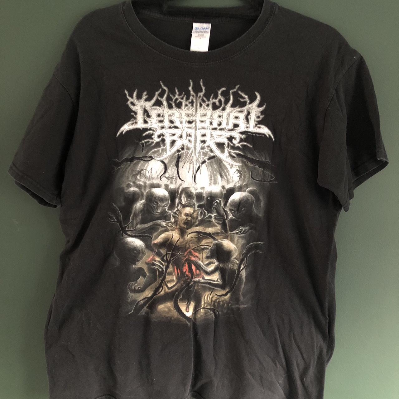 Cerebral Bore - Alien autopsy - T-shirt Size -... - Depop