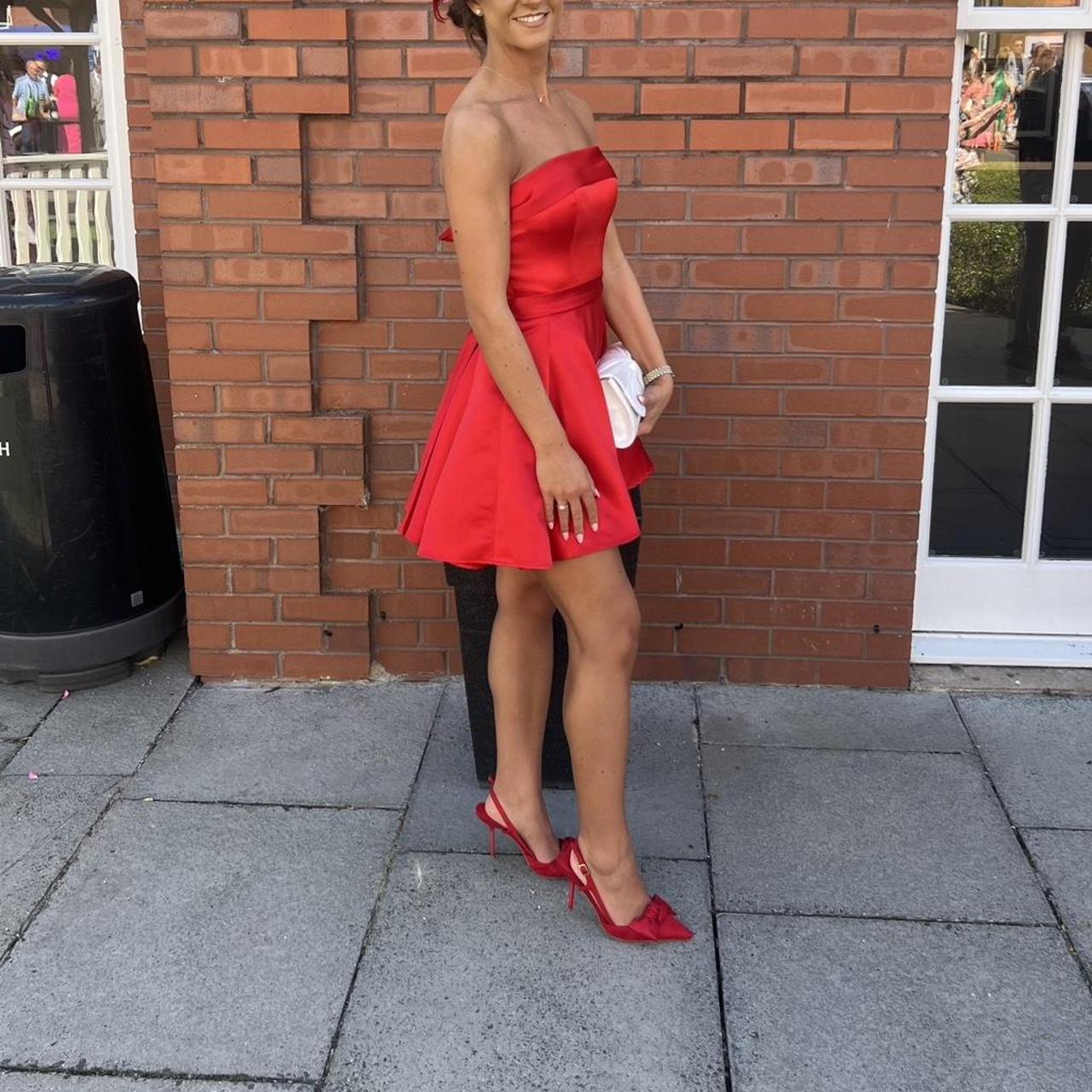 Molly Bridal Red Dress Red dress perfect for the... - Depop