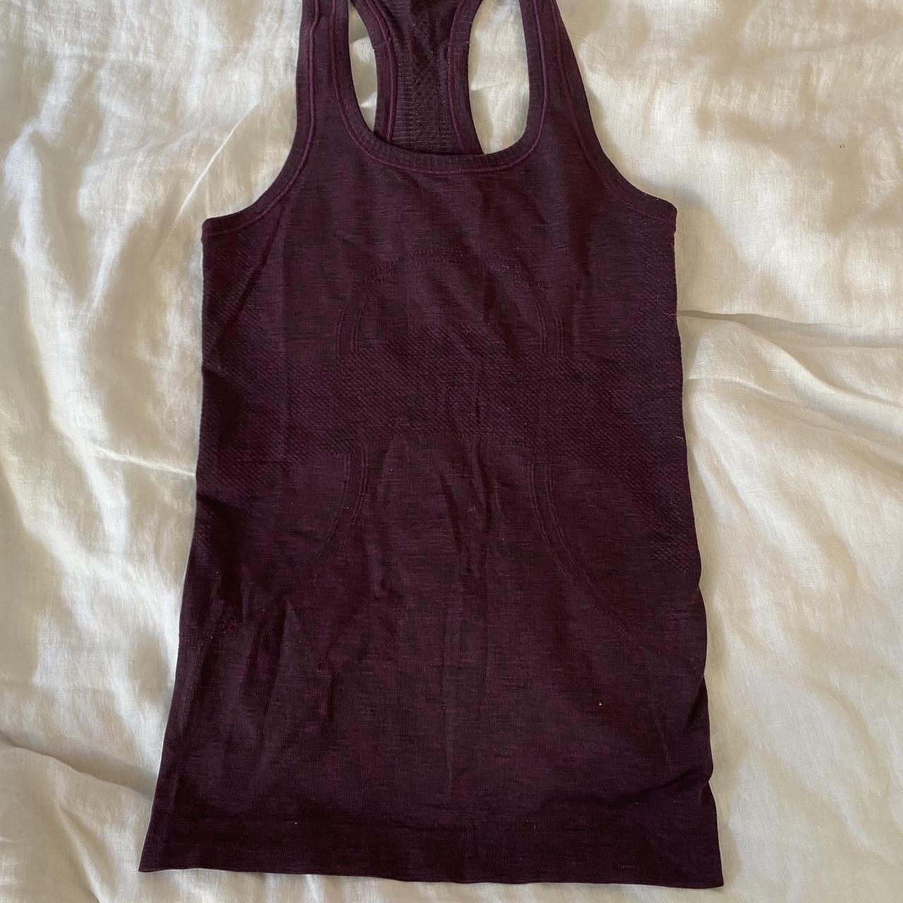 Swiftly Tech Lululemon Tank Maroon Make offers! - Depop