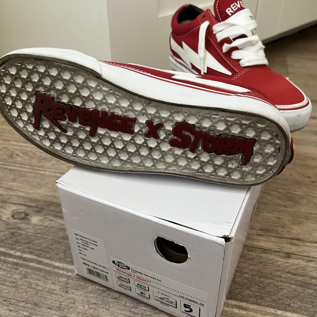 vans revenge storm red