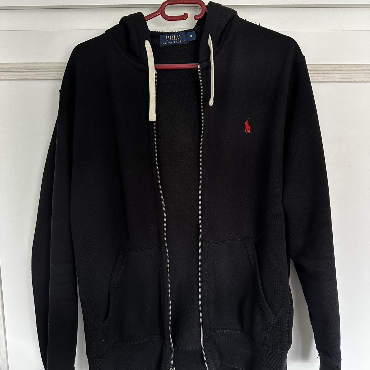 Polo Ralph Lauren Men's Black Hoodie | Depop