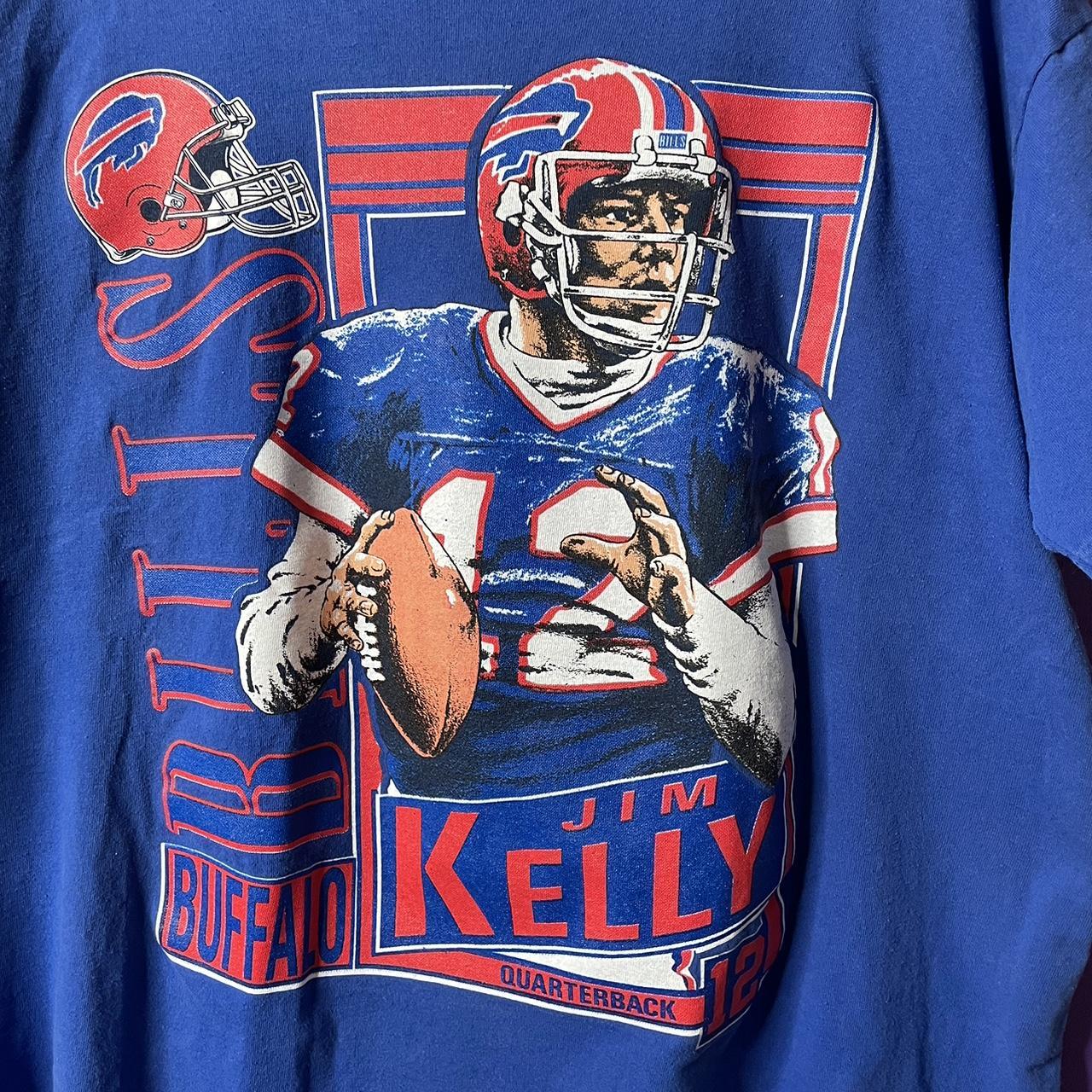 1990s Buffalo Bills Sweatshirt Nutmeg Mills NFL Football Jim Kelly QB –  Shop Thrift World