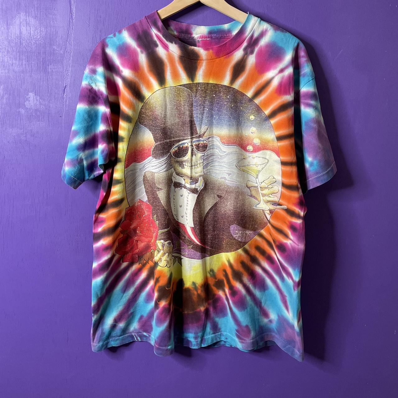 Grateful Dead vintage band tee shirt. Spring tour - Depop