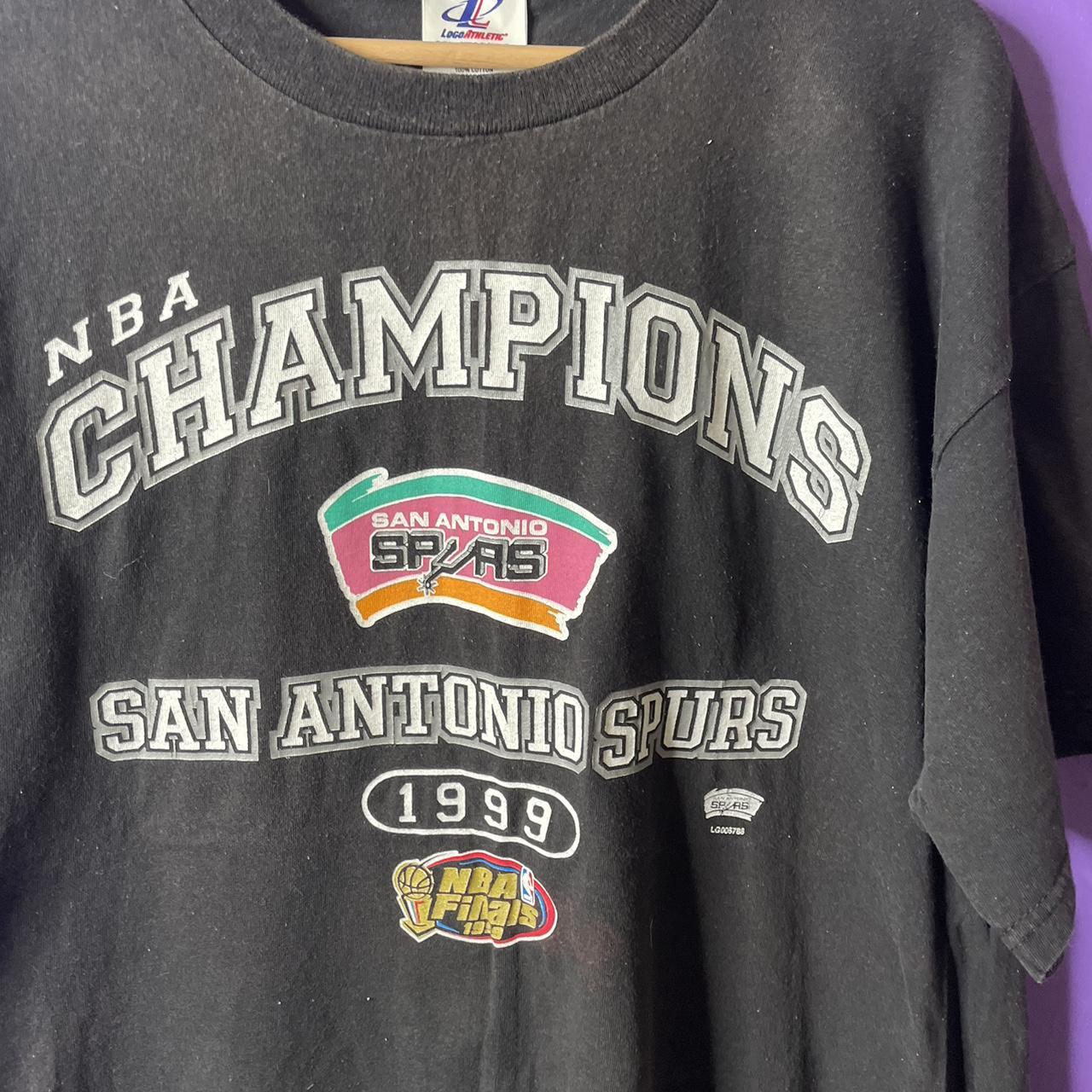 Vintage San Antonio Spurs Basketball 1999 - Depop