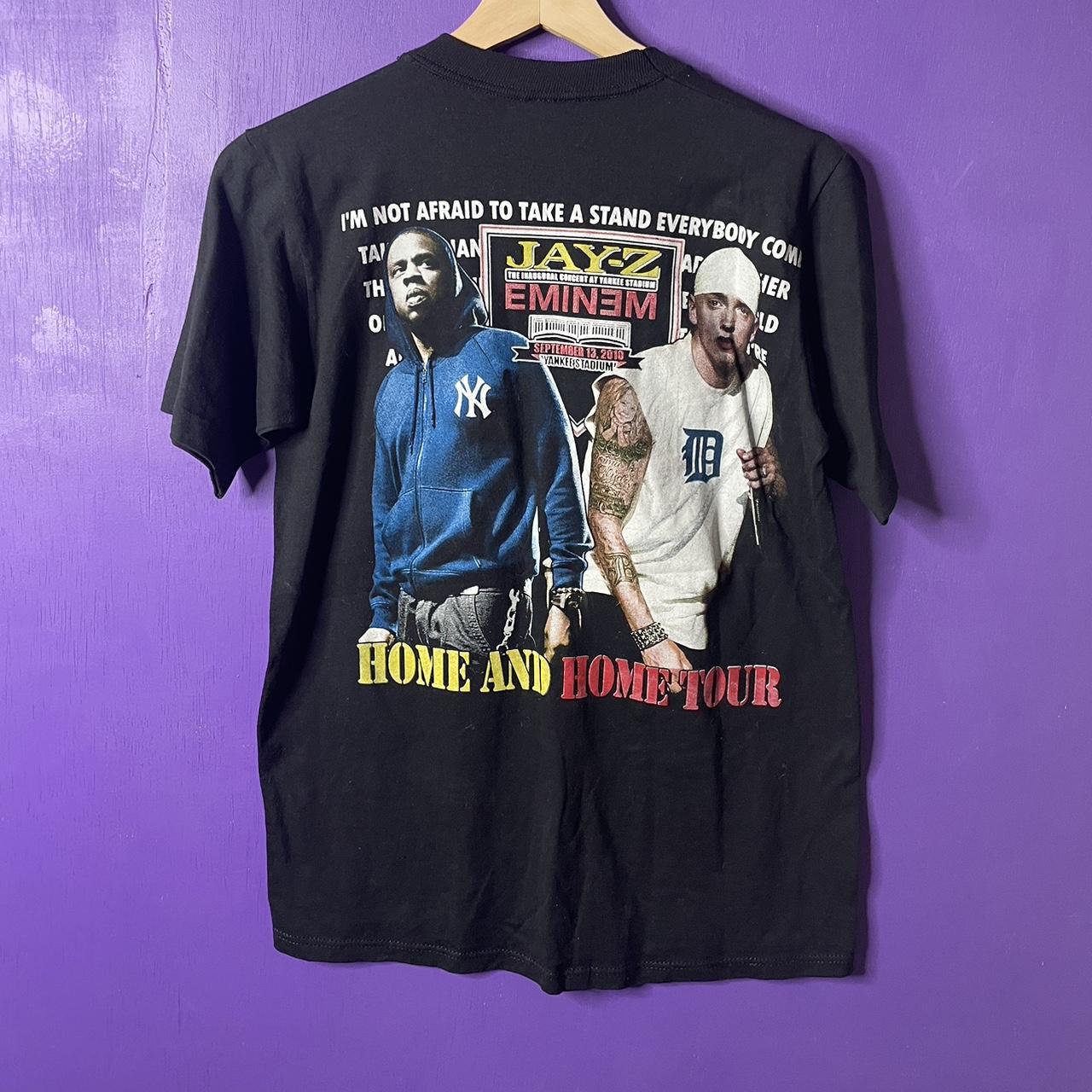 Dope Throwback Eminem Home & Home Tee Found in - Depop