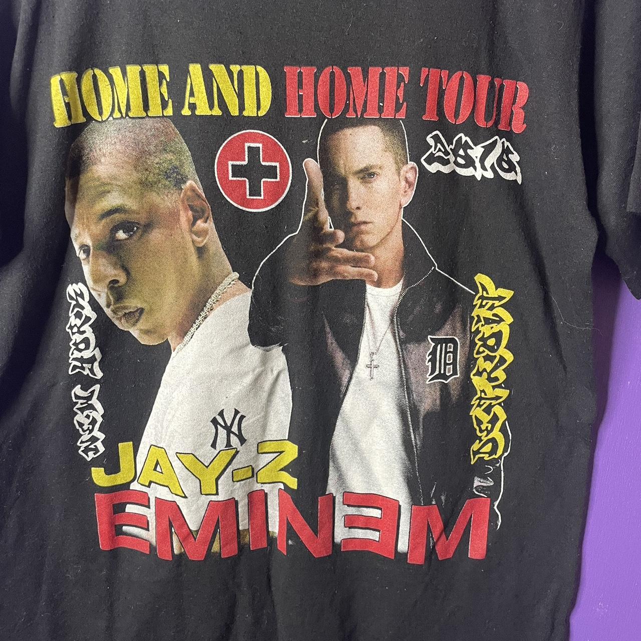 Dope Throwback Eminem Home & Home Tee Found in - Depop