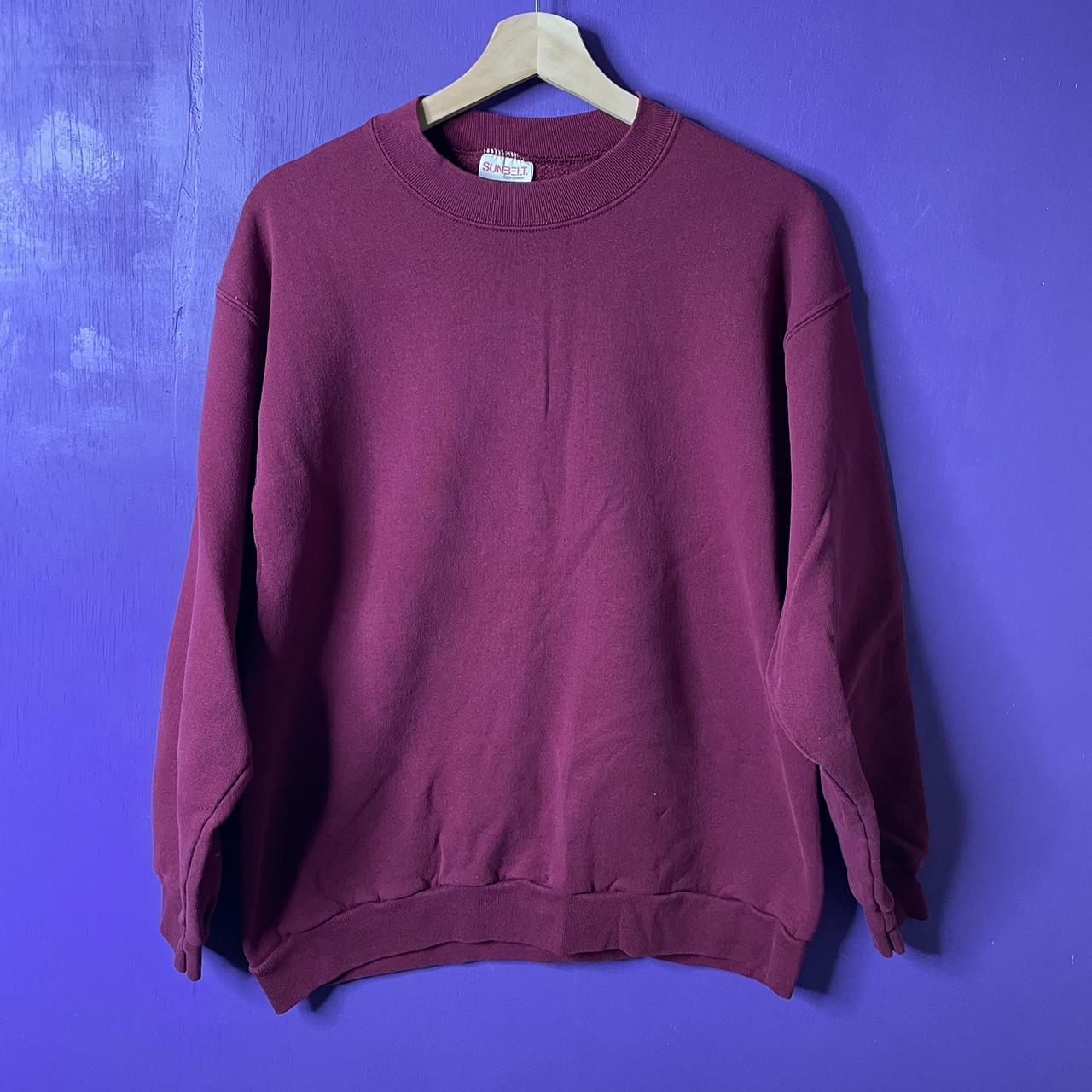 American Vintage Men's Sweatshirt - Burgundy - M