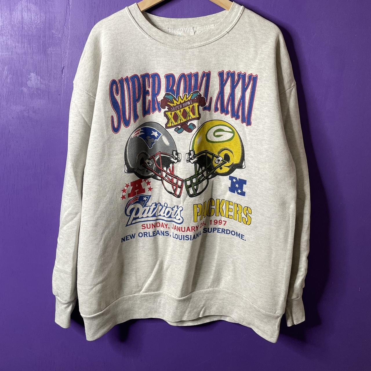 Men's Vintage Super Bowl Graphic Crew Sweatshirt