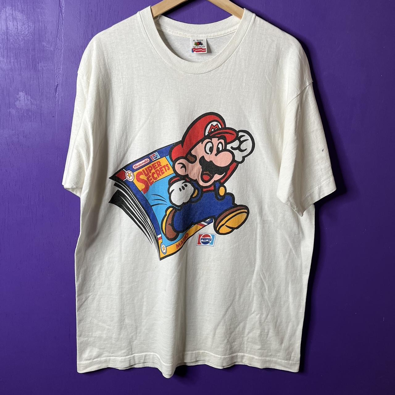 無料で配送 90's スーパーマリオvintage Tシャツ - キッズ服(男の子用