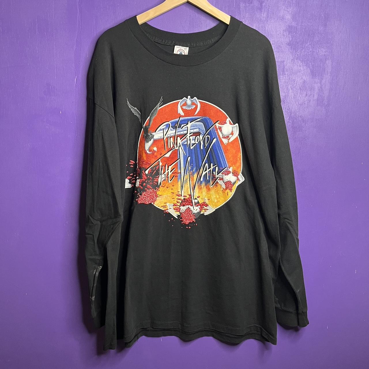 Vintage 1999 Pink Floyd the wall long-sleeve... - Depop