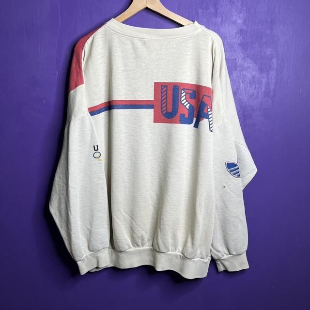 80s Sportswear Vintage 80s ADIDAS RUGBY CHAMPION Usa Rugby Polo Stripe  Sweatshirt Made in Taiwan Medium Size -  Canada