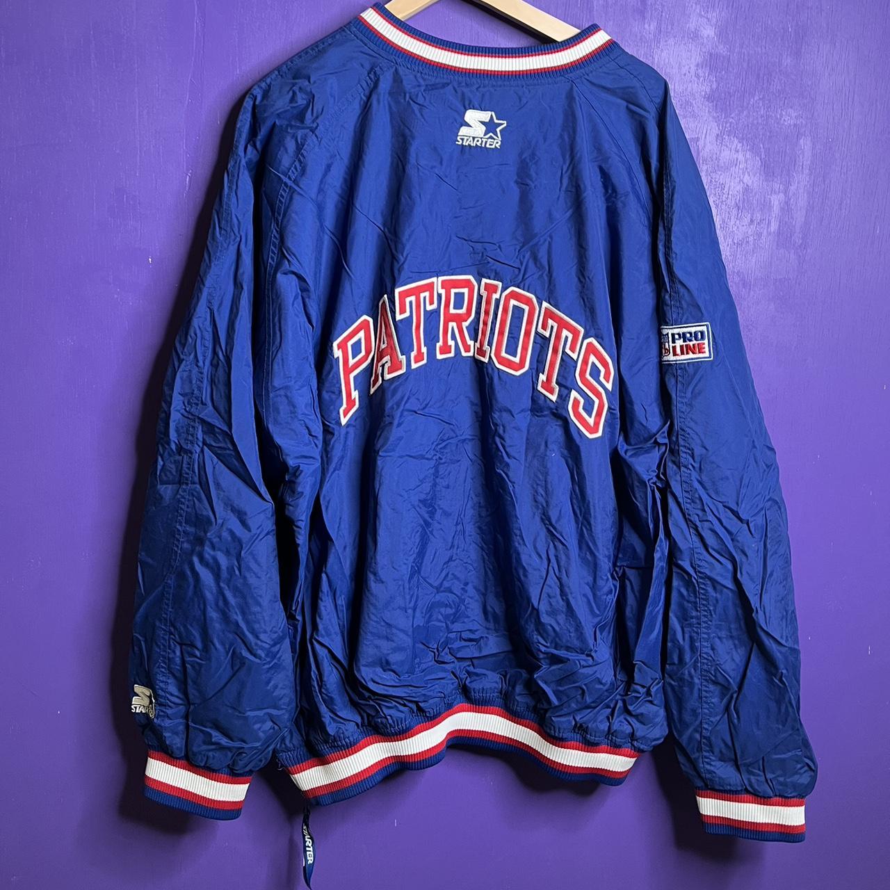 Vintage 90s New England Patriots Pro Line Starter - Depop