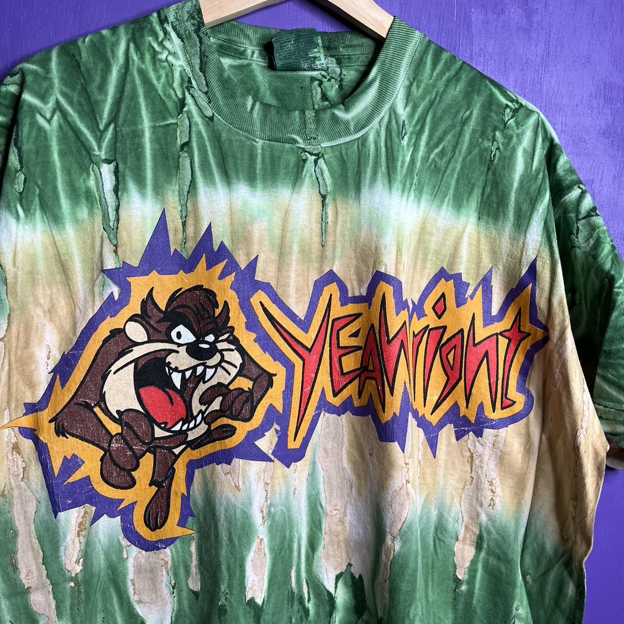 looney tunes tie dye shirt