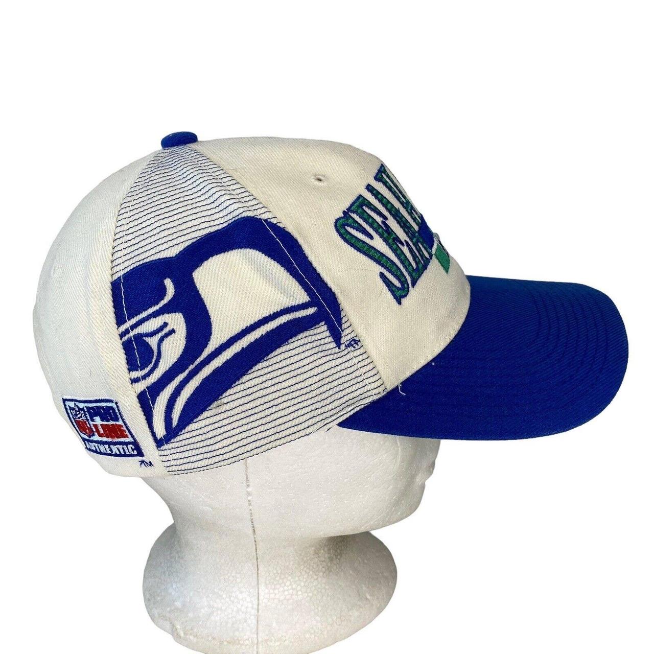 Vintage 80s Seattle Seahawks mesh back trucker hat - Depop