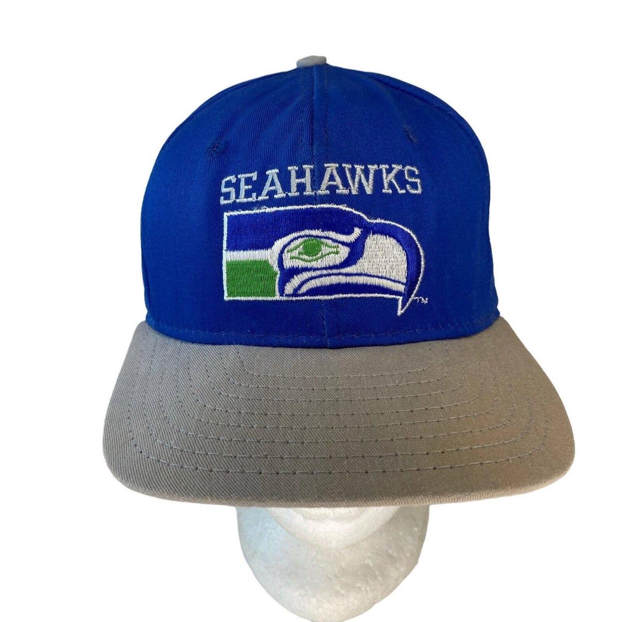 This vintage Seattle Seahawks hat is in gently used... - Depop