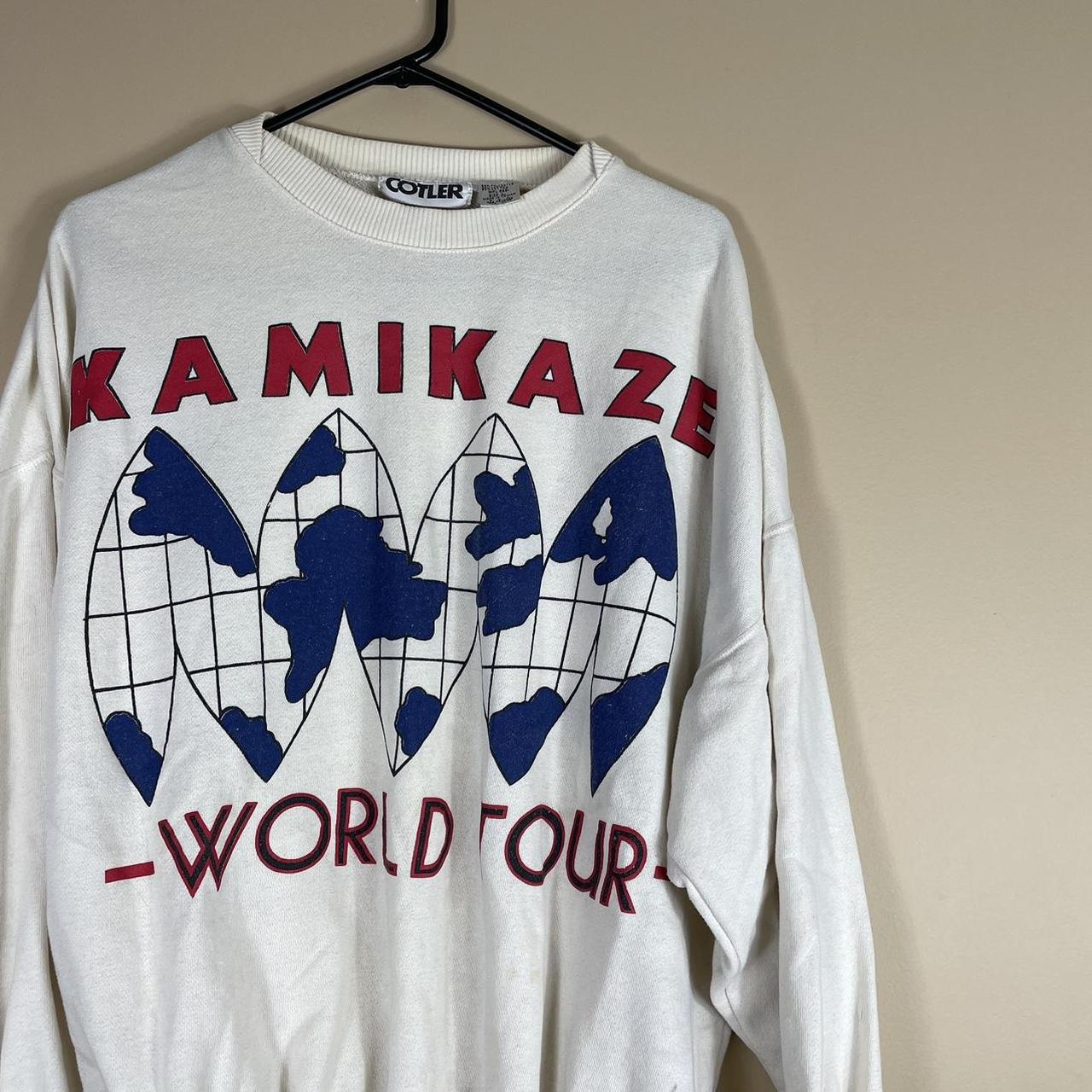 vintage 80s kamikaze world tour racing