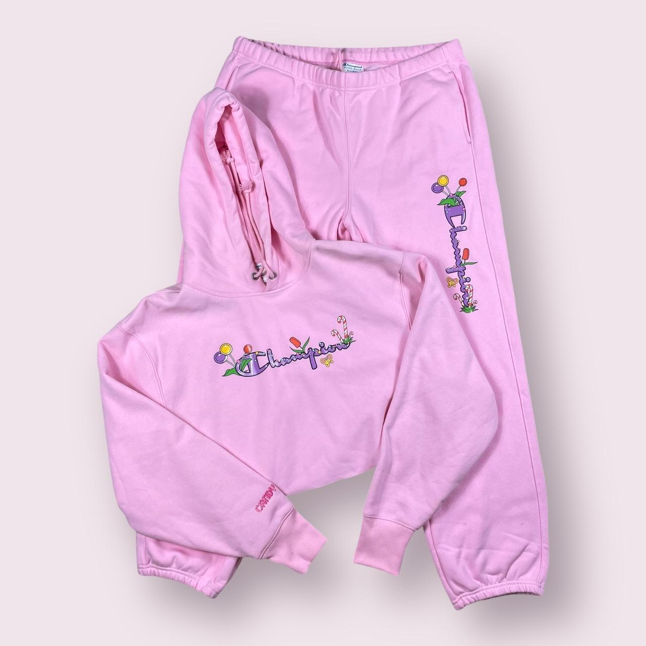 Champion pink set best sale