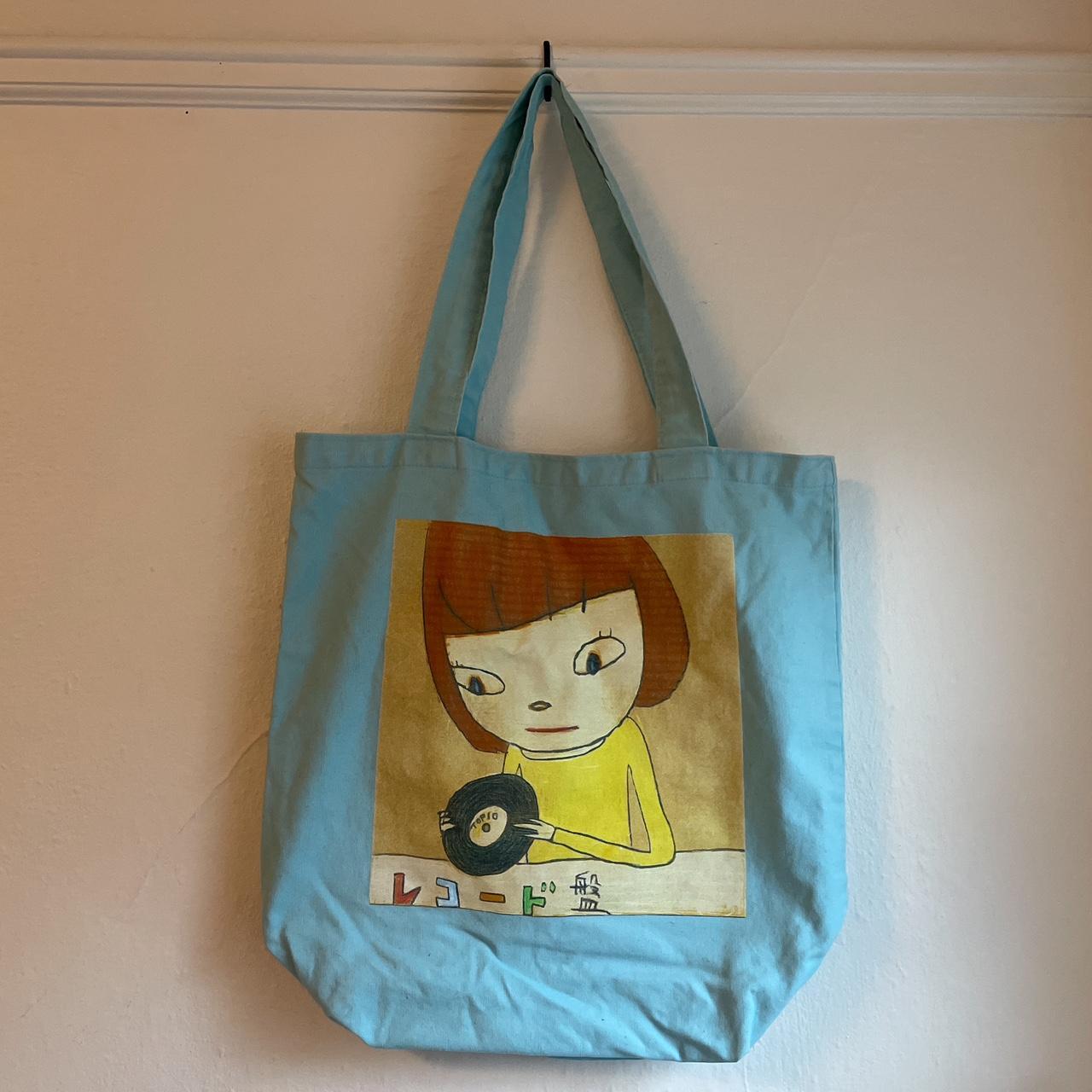 Yoshitomo Nara tote from LACMA 🐛 sooo cutie pie ^_^... Depop