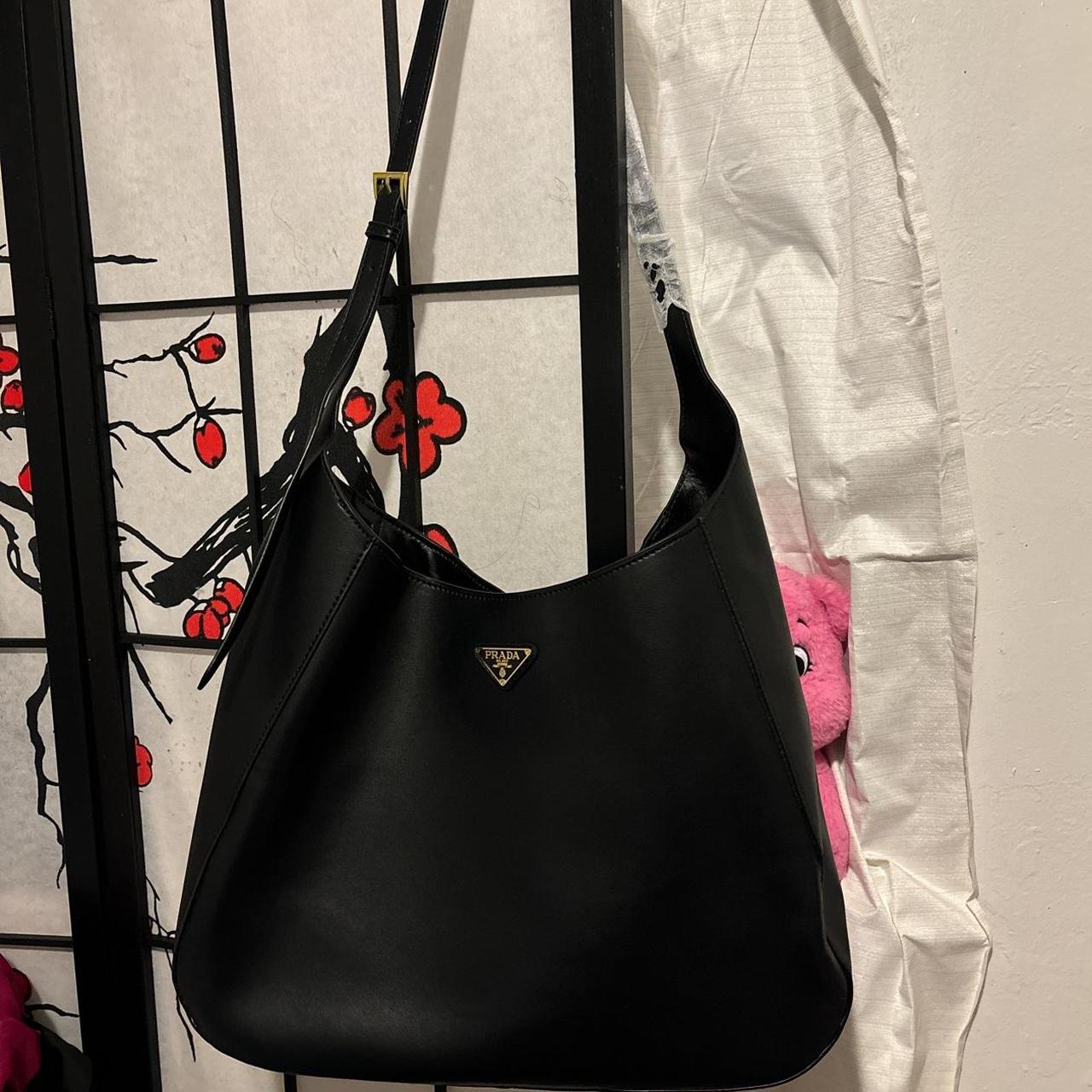 Prada Large Leather Shoulder Bag Price