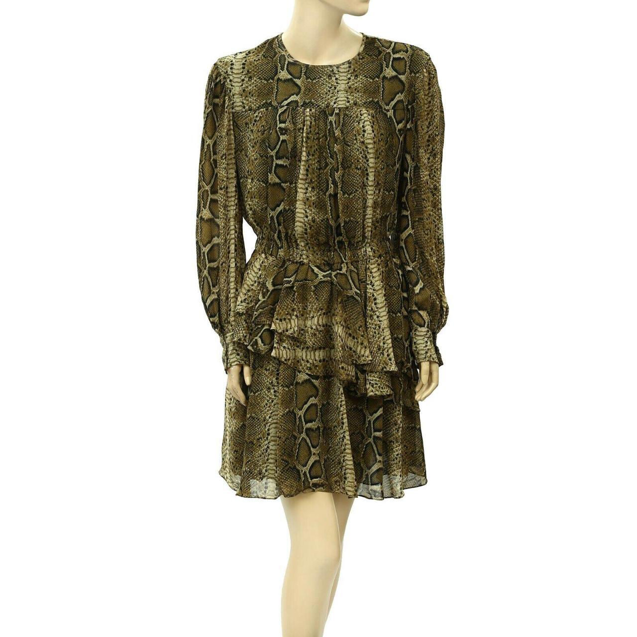 Isabel Marant Etoile Java Python Print Mini Dress