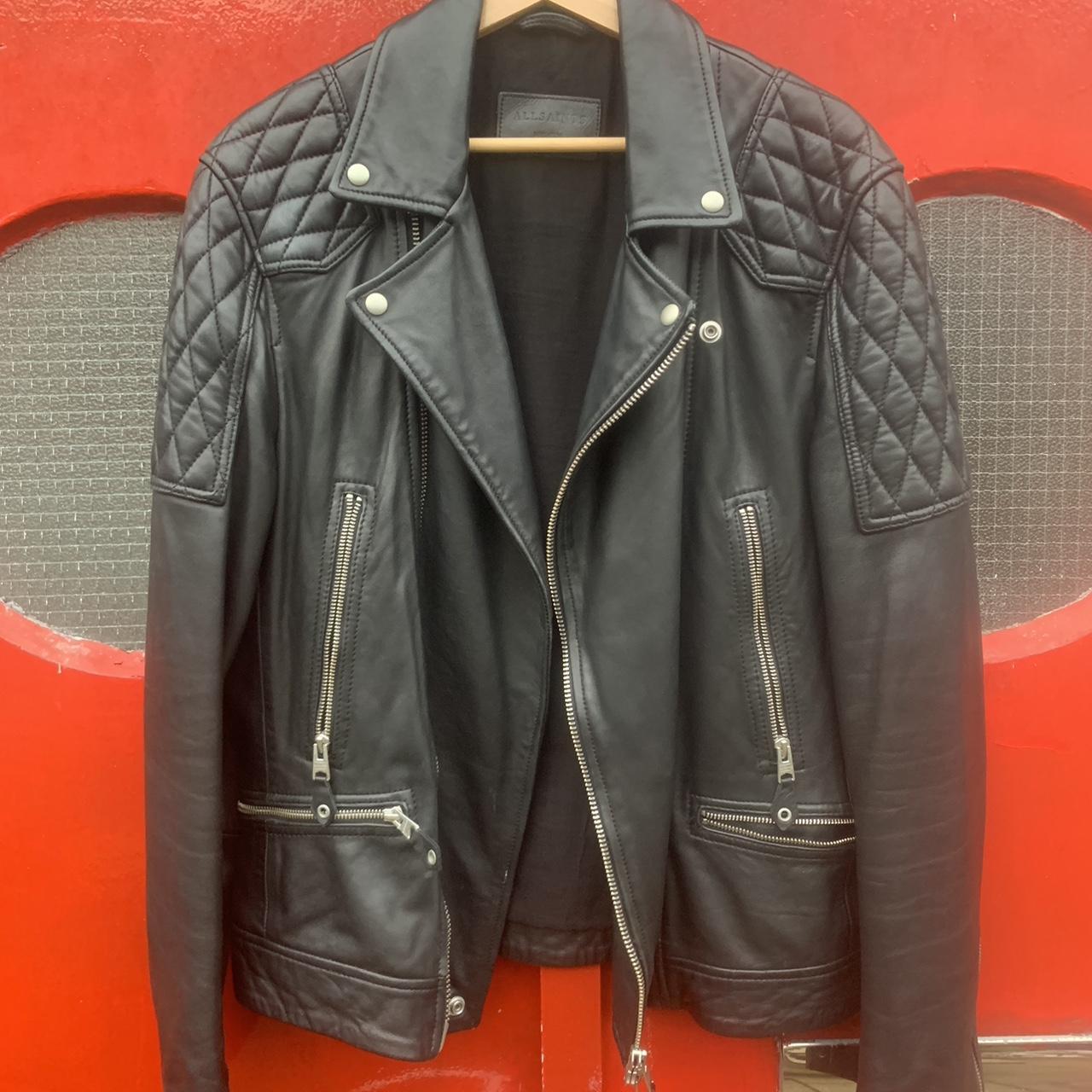 All saints clearance yuku leather jacket