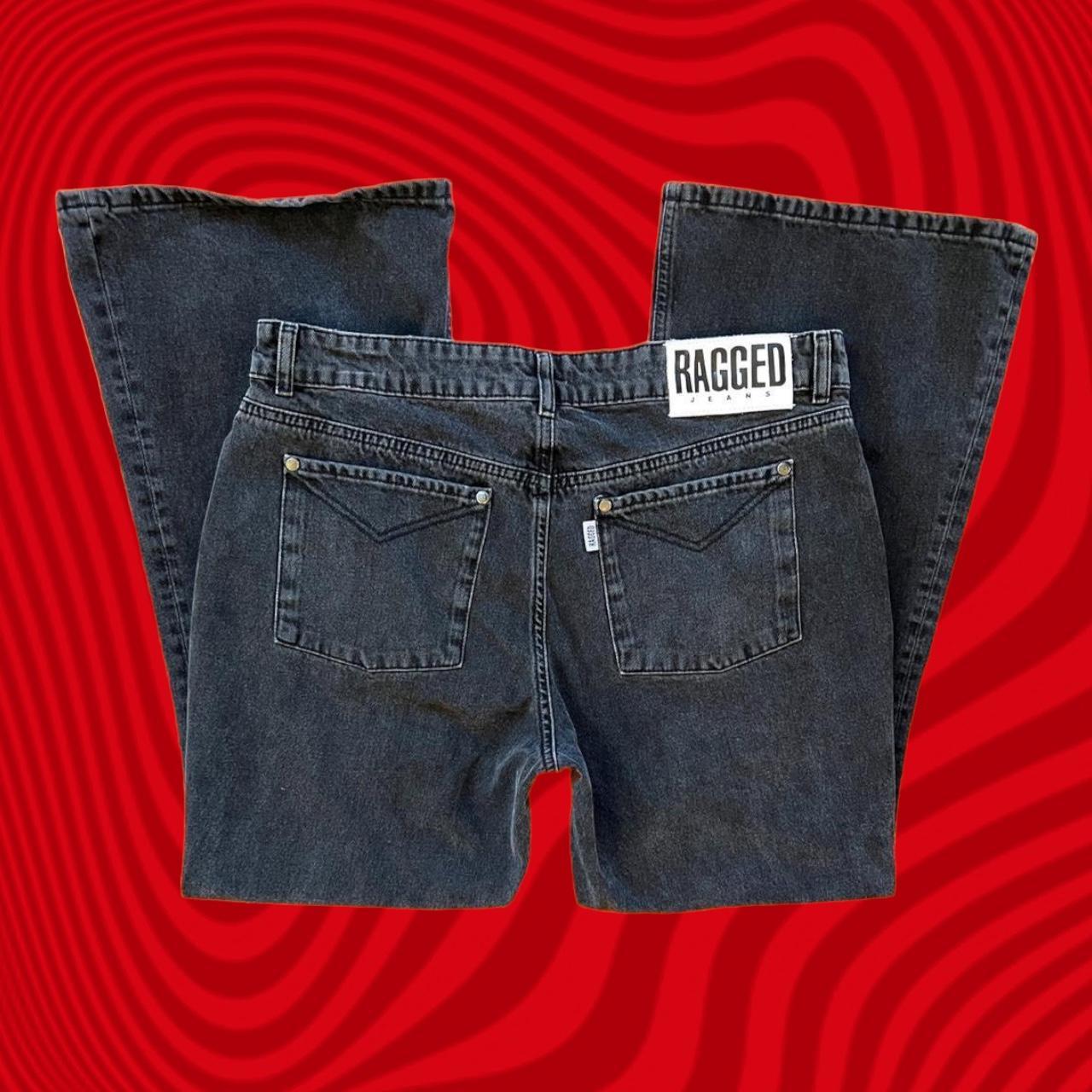 Product Image 3 - ✿Mid-rise wide-leg black denim jeans.
✿The