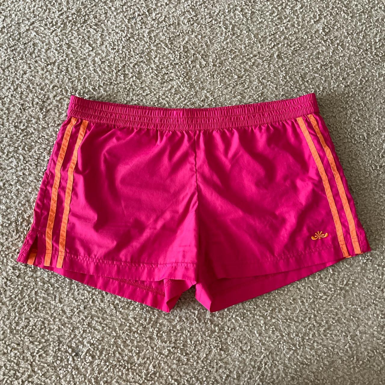pink & orange shorts Depop