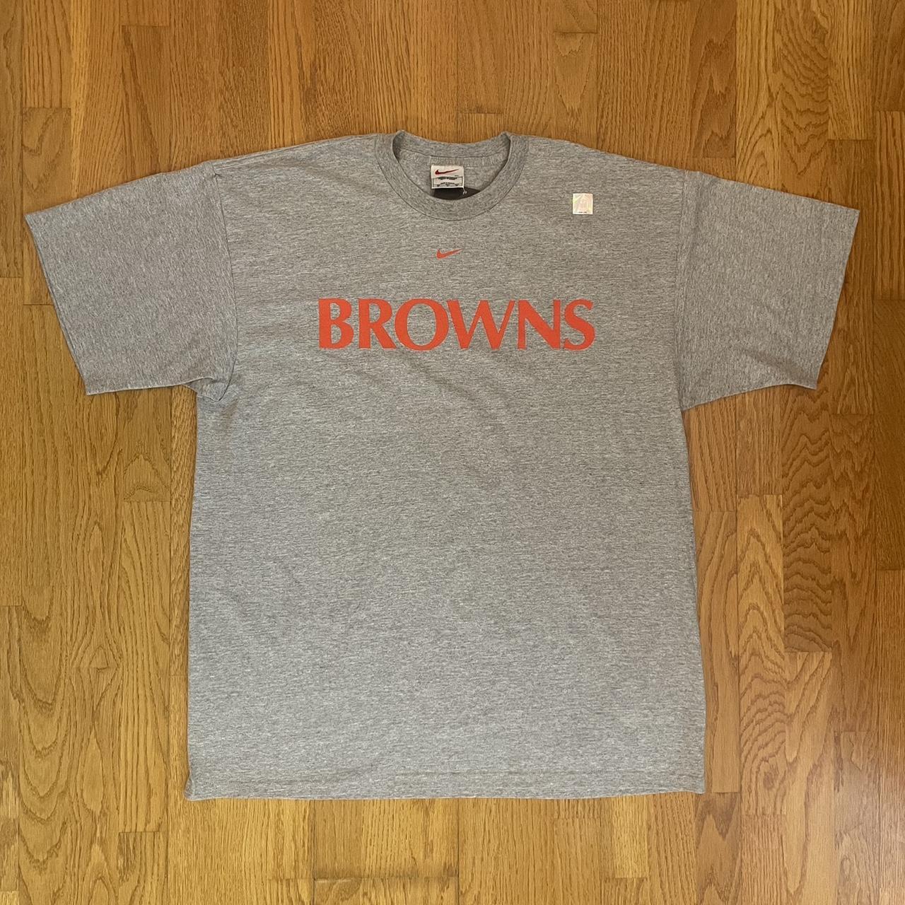 Vintage Cleveland Browns shirt Size Large Pit-to-Pit - Depop