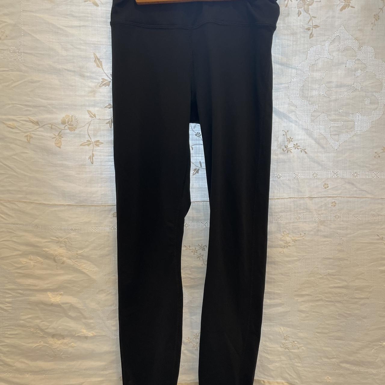 Fabletics Thermal Fleece Lined Leggings in Black Depop