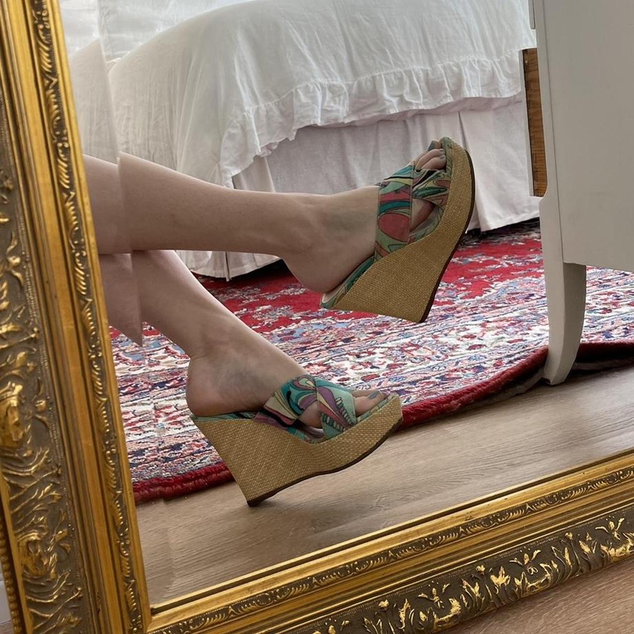 Emilio pucci wedges hot sale