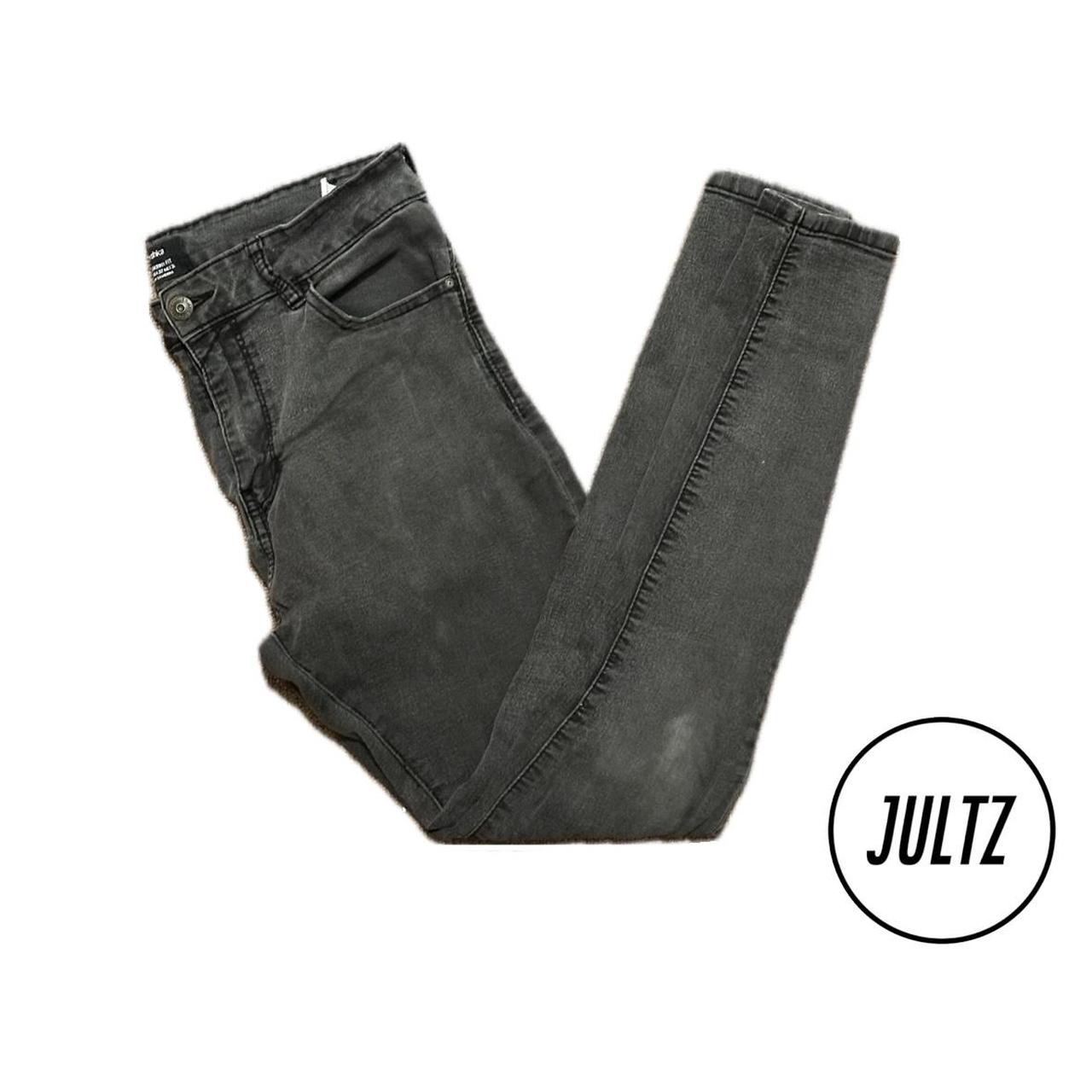 Black Bershka jeans super skinny fit 🔆Size: UK Depop