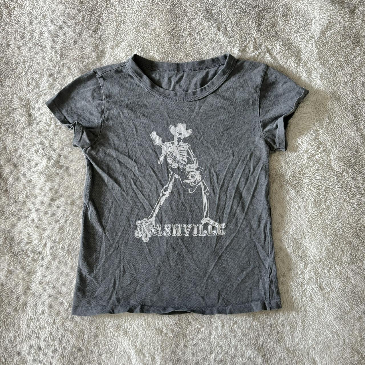 Brandy Melville Nashville baby tee brand new without... Depop