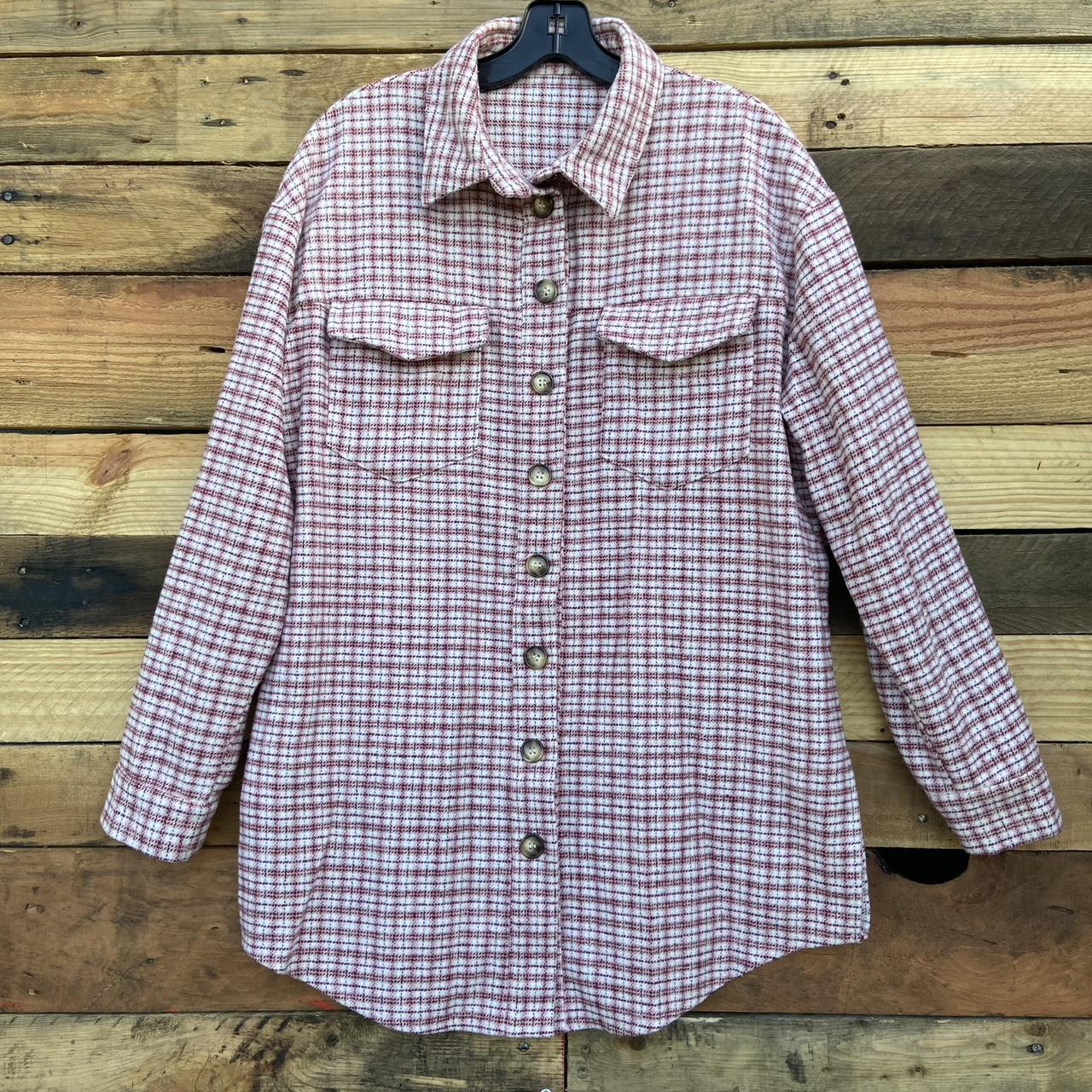 Checked Shacket Missguided Oversized Shacket MyRunway Shop